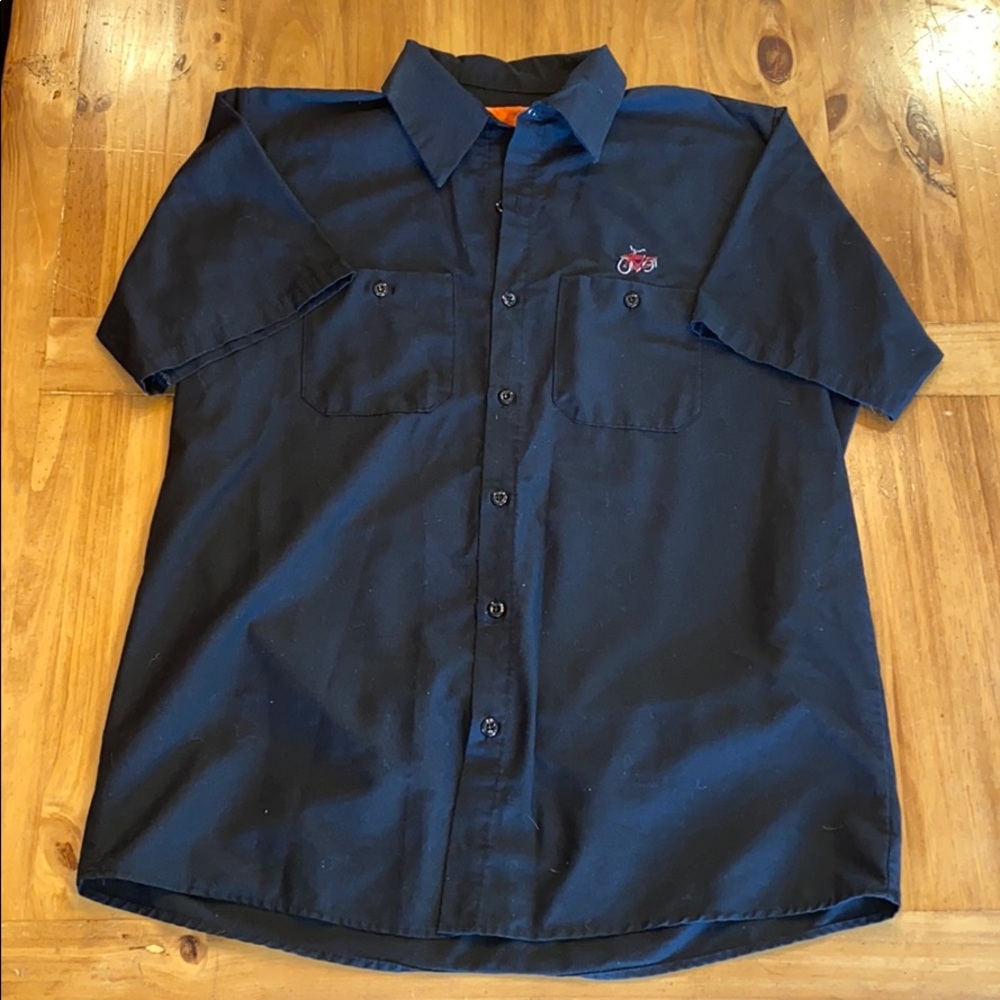 NEW BELGIUM BREWING CO. - Black button shirt - L